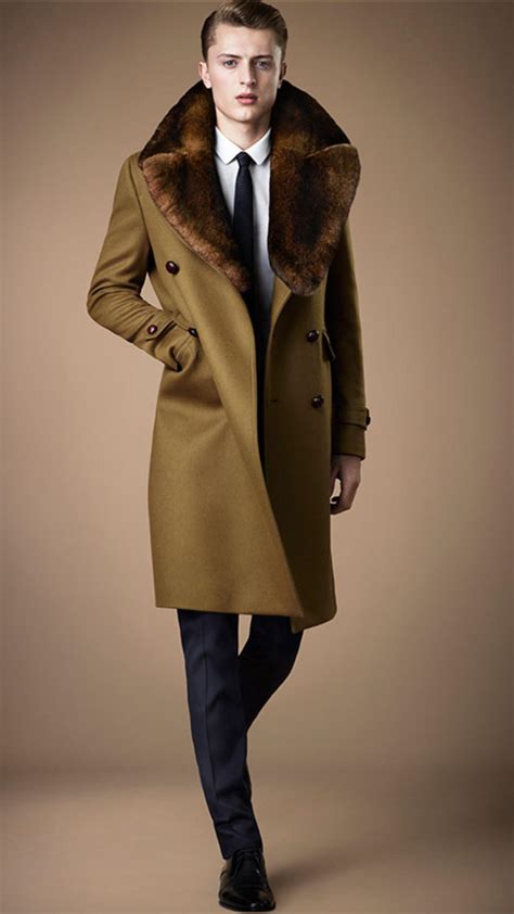 burberry fur coat men's|Burberry coat outlet online.